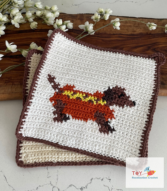 Frank the Hotdog Potholder