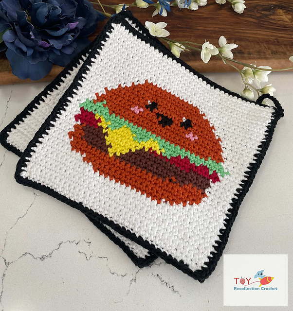 Hamburger Potholder
