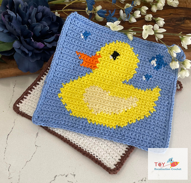 Rubber Duckie Potholder
