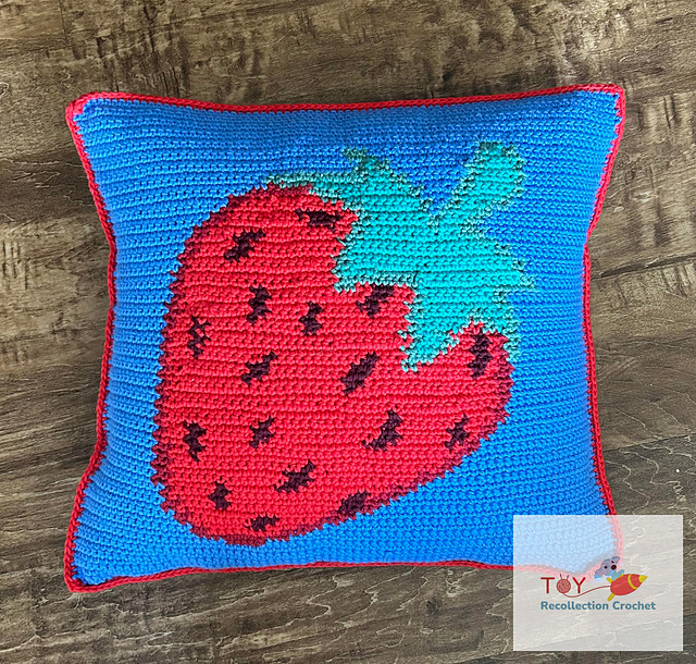 Strawberry Pillow
