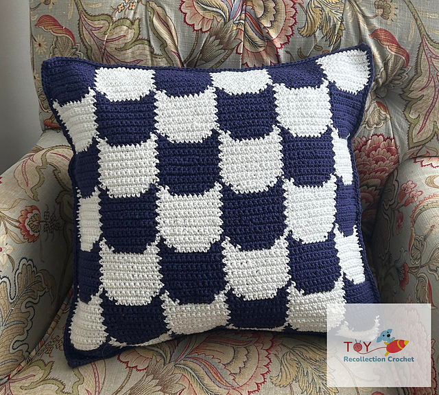 Geometric Cat Pillow