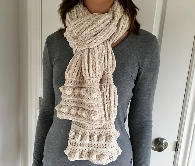 Velvety Clouds Scarf