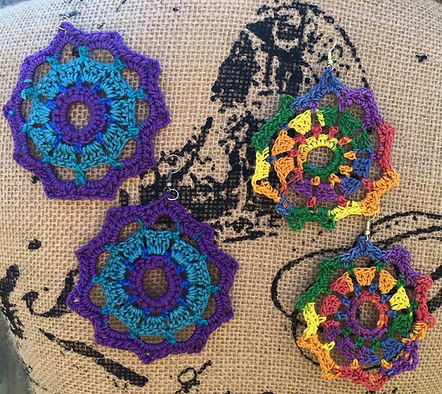 Mandala Magic Earrings