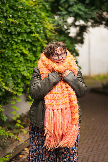 Sunset Snuggle Scarf