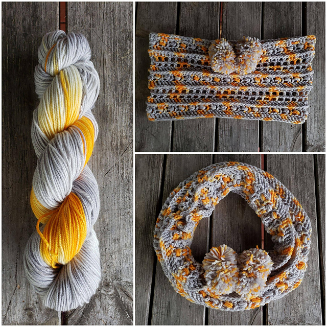 100 Gram Pom Pom Cowl