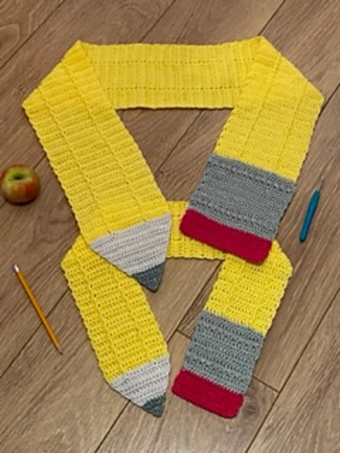 Pencil scarf - adult and child size