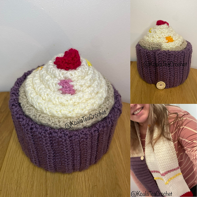 Cupcake scarf