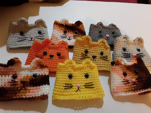 Kitty & Doggie cup cozy