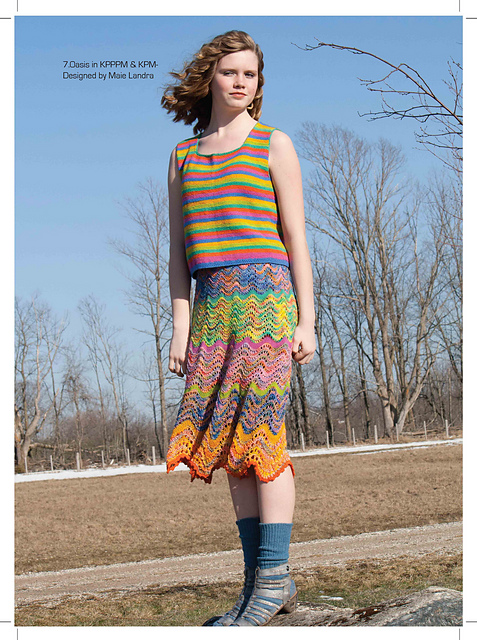 Oasis Top and Skirt