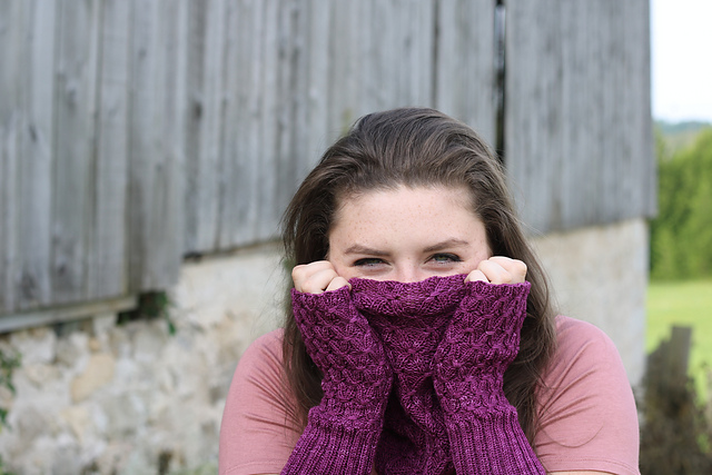 Smocking Stitch Cowl
