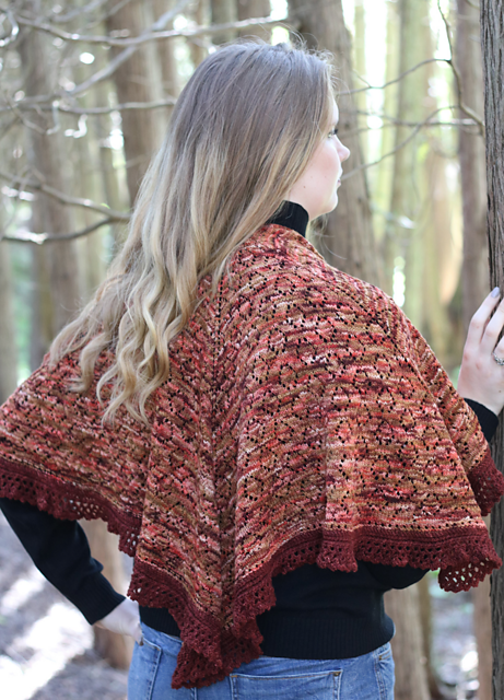 Four Wedge Shawl