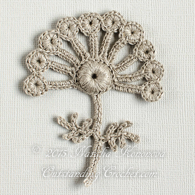 Angelica Flower Motif Applique