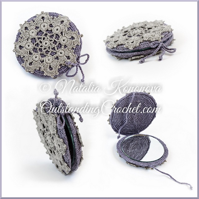 Compact Mirror Case Gerda