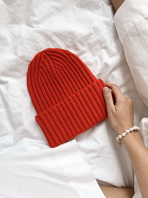 Adda Heights Beanie Seamed Cap Ruby Hat