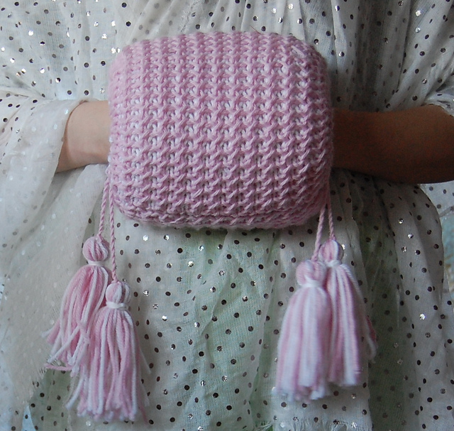 Child's Muff of Two Colours