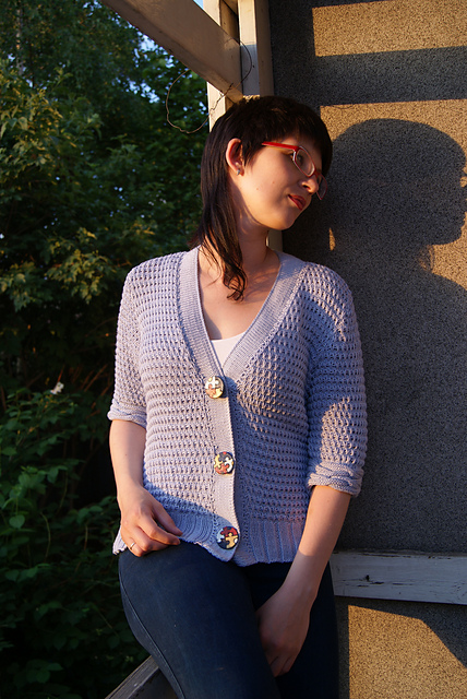 Strickjacke im Stil von Fendi