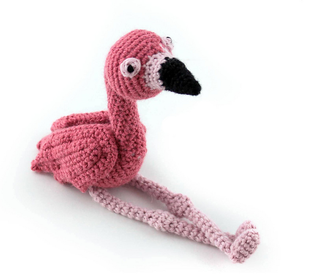 Maggie the flamingo