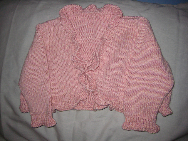 Baby's Frilled Shrug