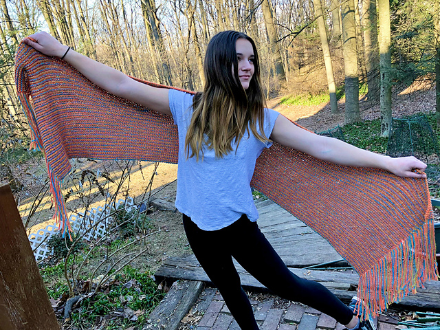 Garter Stitch Shawl