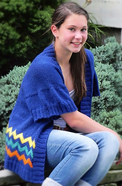 Chevron Cardigan