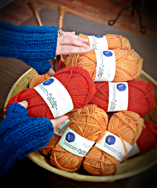 Chunky Fingerless Mitts