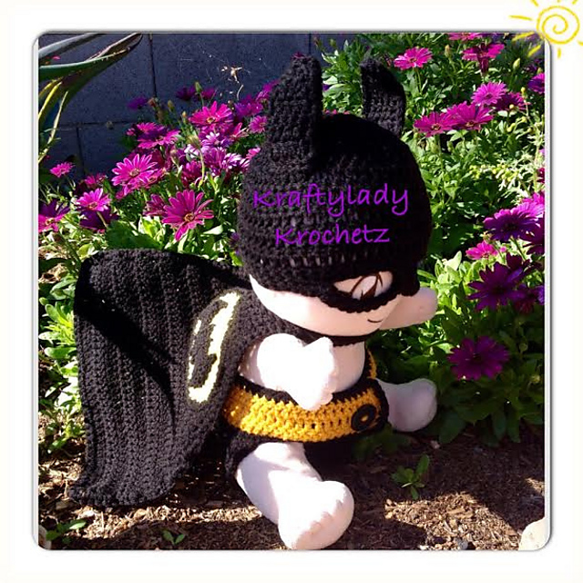 Batman Baby Photo Prop