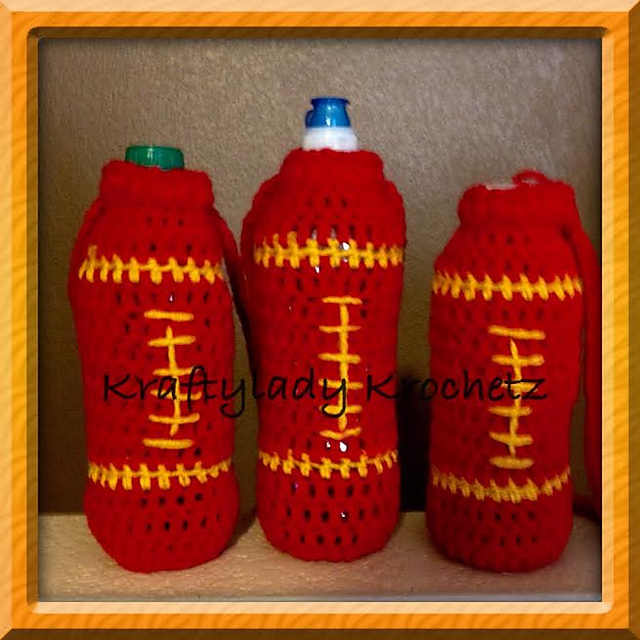 Football Fan Bottle Cover
