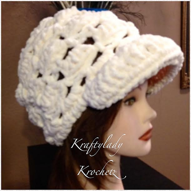 Brim Around Newsboy Hat