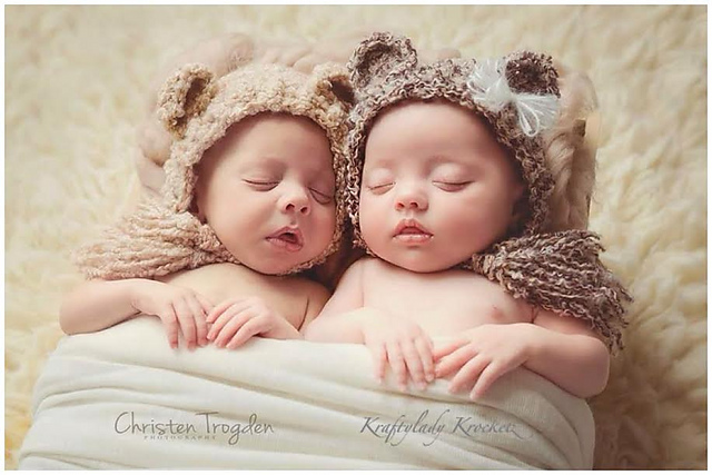 Adorabeary Baby Bonnet