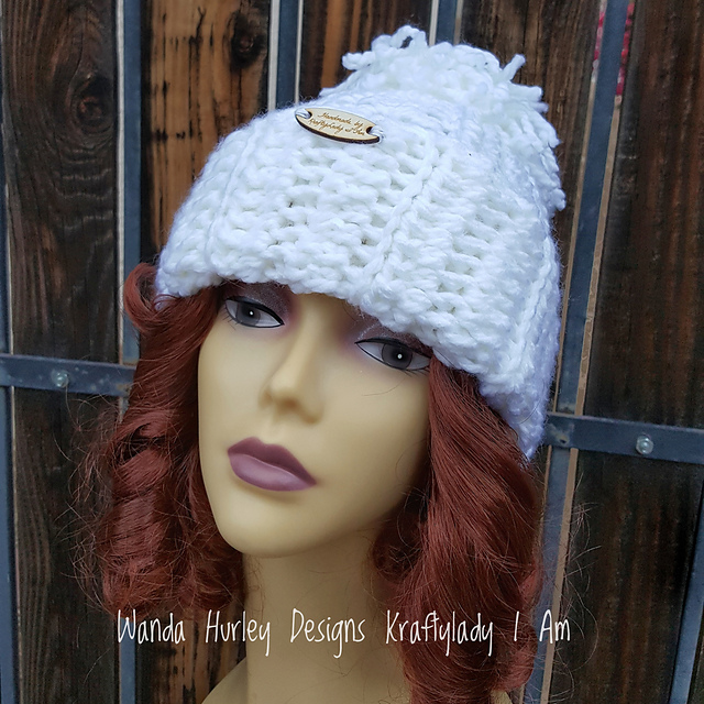 Olympic Knit Look Beanie