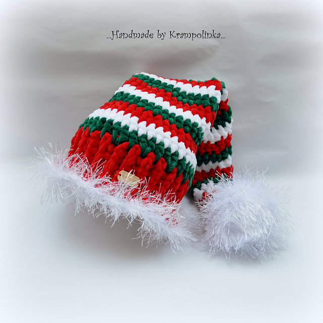 Christmas pixie hat