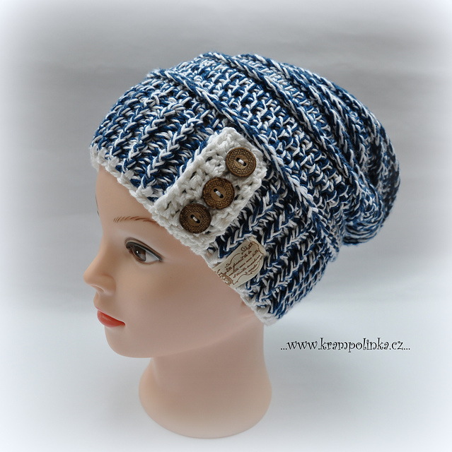 Bamboo slouchy beanie