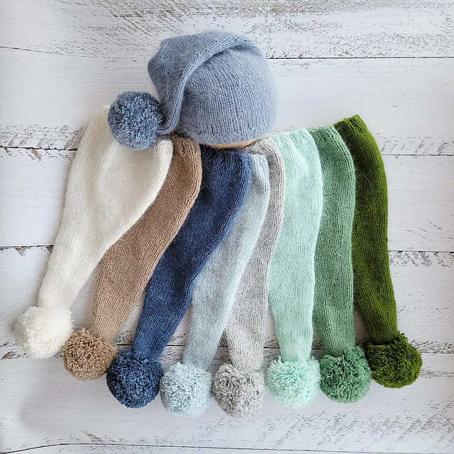 Newborn sleepy cap