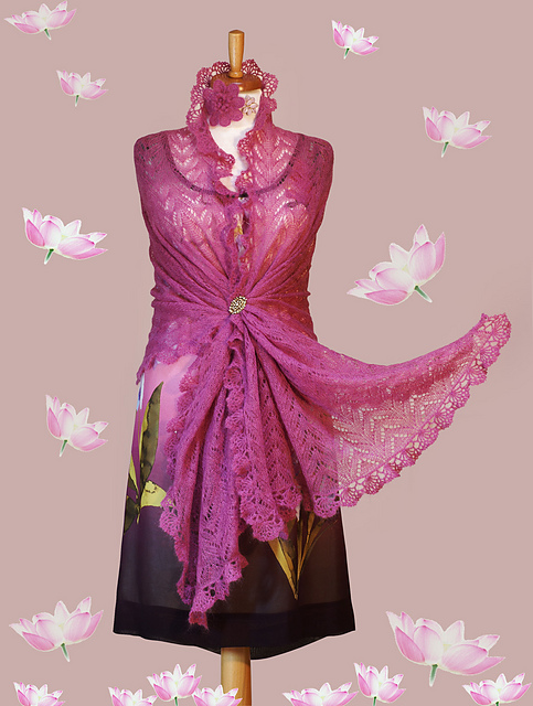 WOODFAIRY Lace Stole
