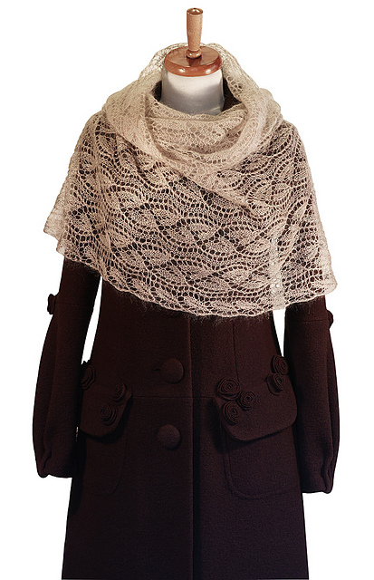 CLAIRE Loop Lace Shawl