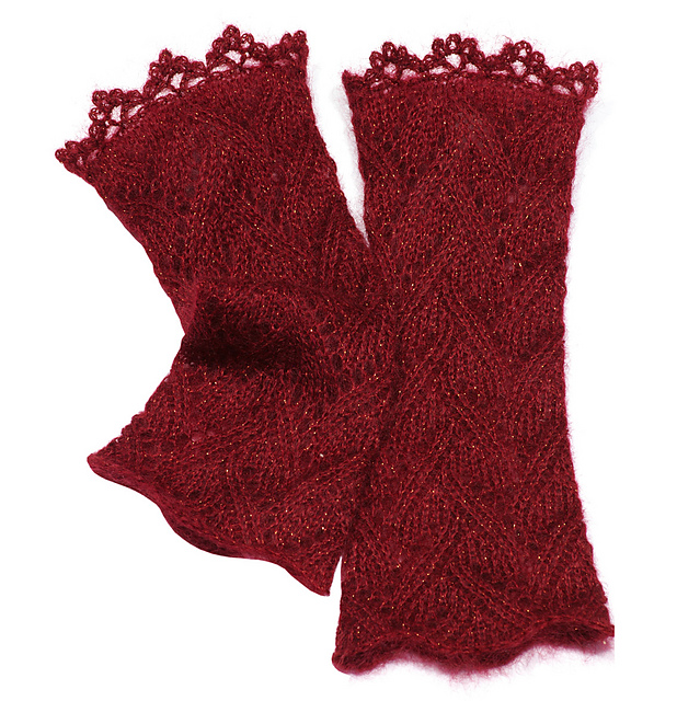 MIA Lace Cuffs Wrist Warmers