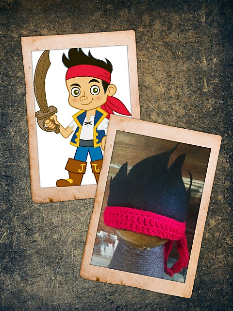 Jake and The Neverland Pirates Inspired Hat