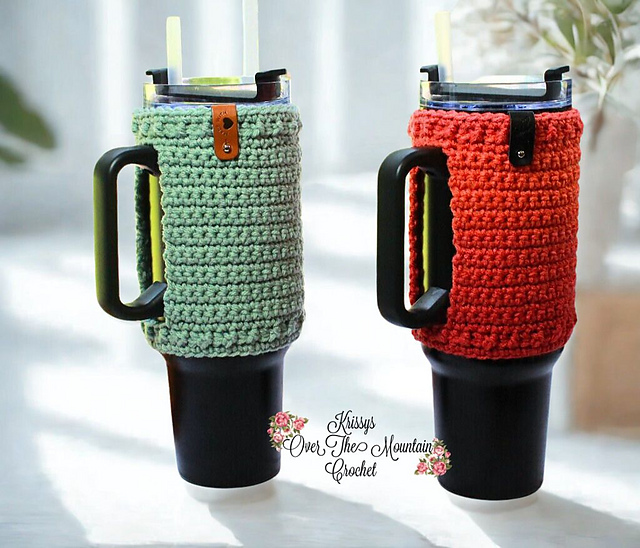 Tumbler With Handle Wrap