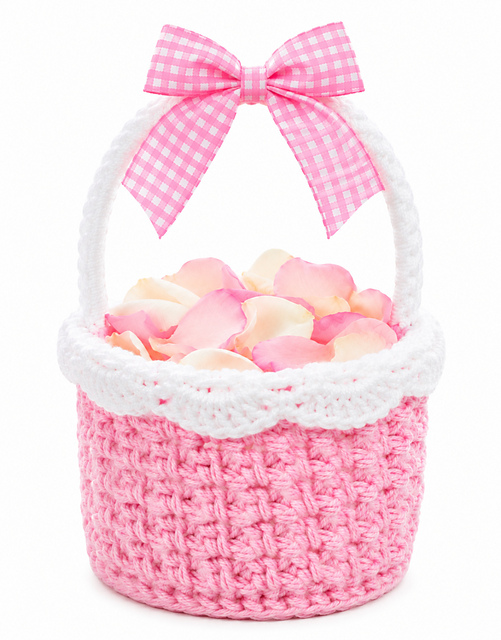 Half Star Stitch Basket