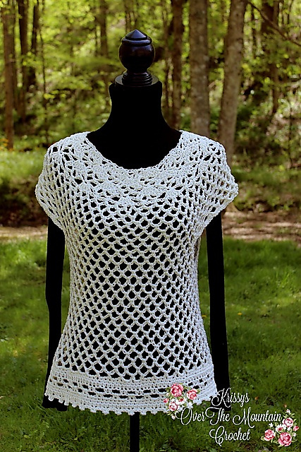 Over Brook Mid Hip Lace Shirt