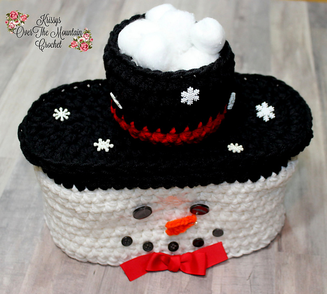 Snowman Toilet Paper Cover