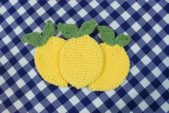 Lemon Farmhouse Dishcloth