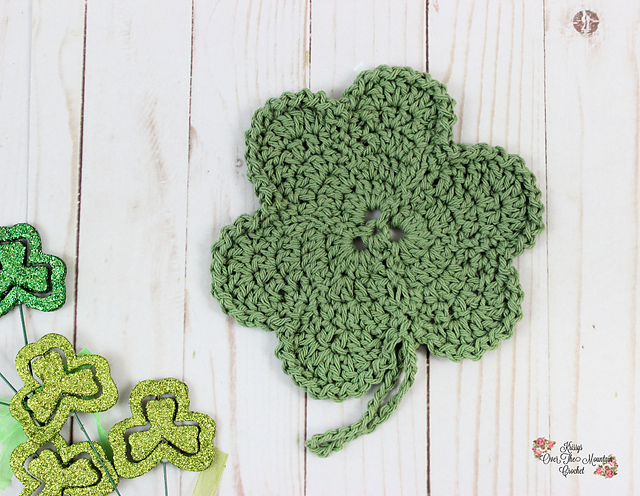 Shamrock Dishcloth