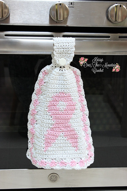 Cancer Ribbon Towel