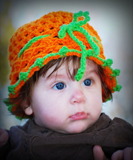 Pumpkin Blossom Hat