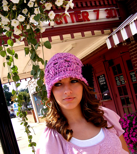 Dark Purple Passion Cloche