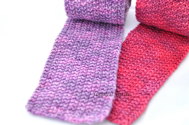 Modified Moss Stitch Scarf