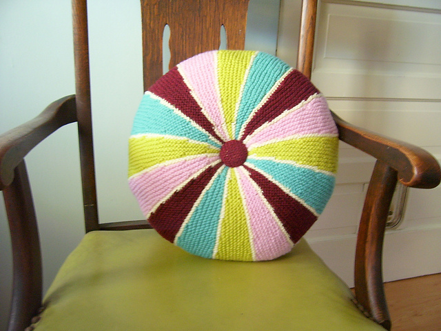 Wheel of Colour Cushion