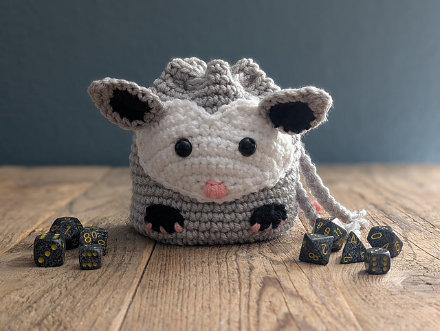 Opossum Dice Bag