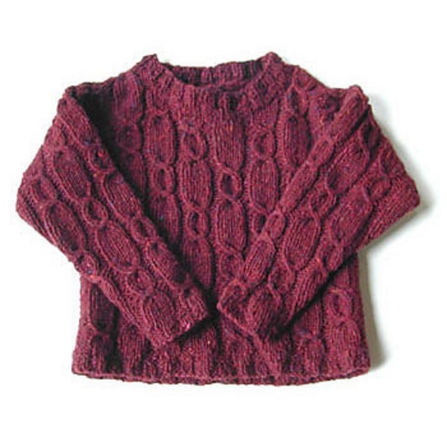Cable Rib Pullover